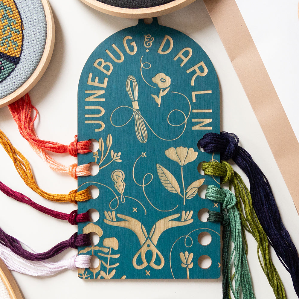 Wood Floss Organizer Loop