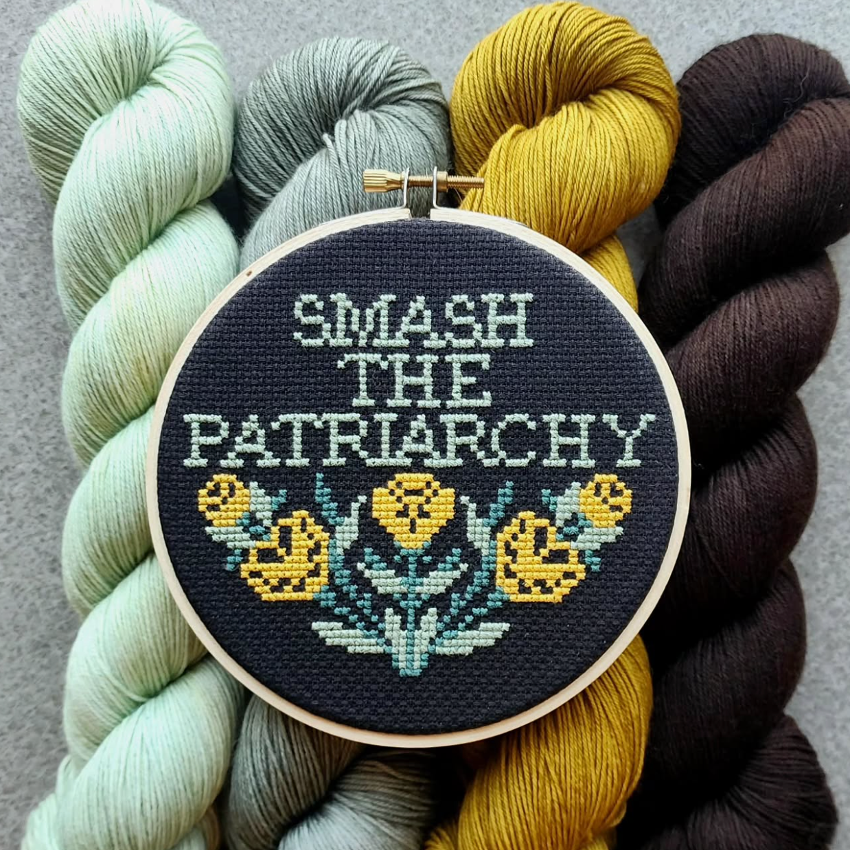 Smash the Patriarchy (Floral) PDF