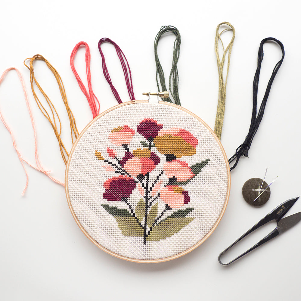 Embroidery Floss - Red/Pink
