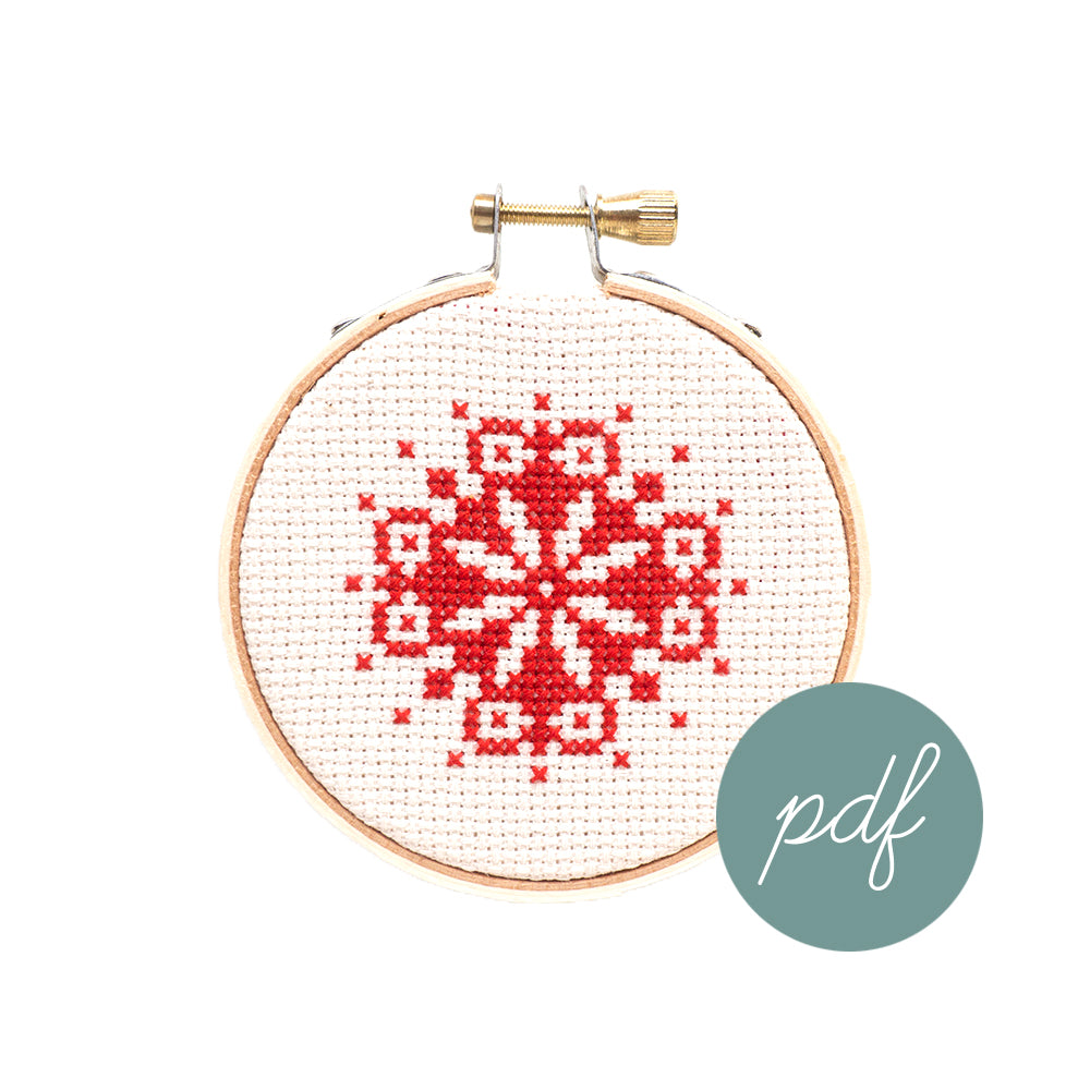 Snowflake Ornament III PDF