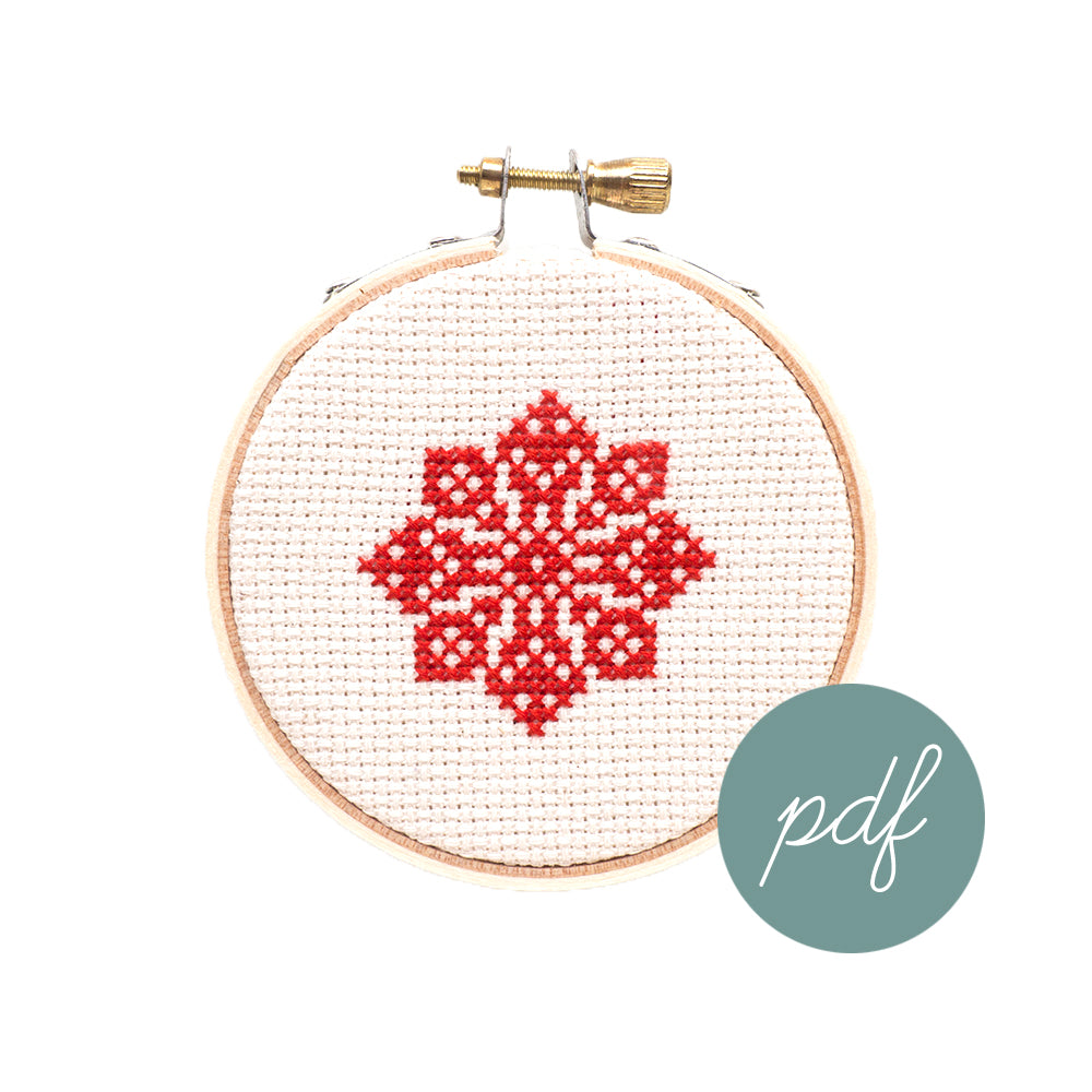 Snowflake Ornament IV PDF
