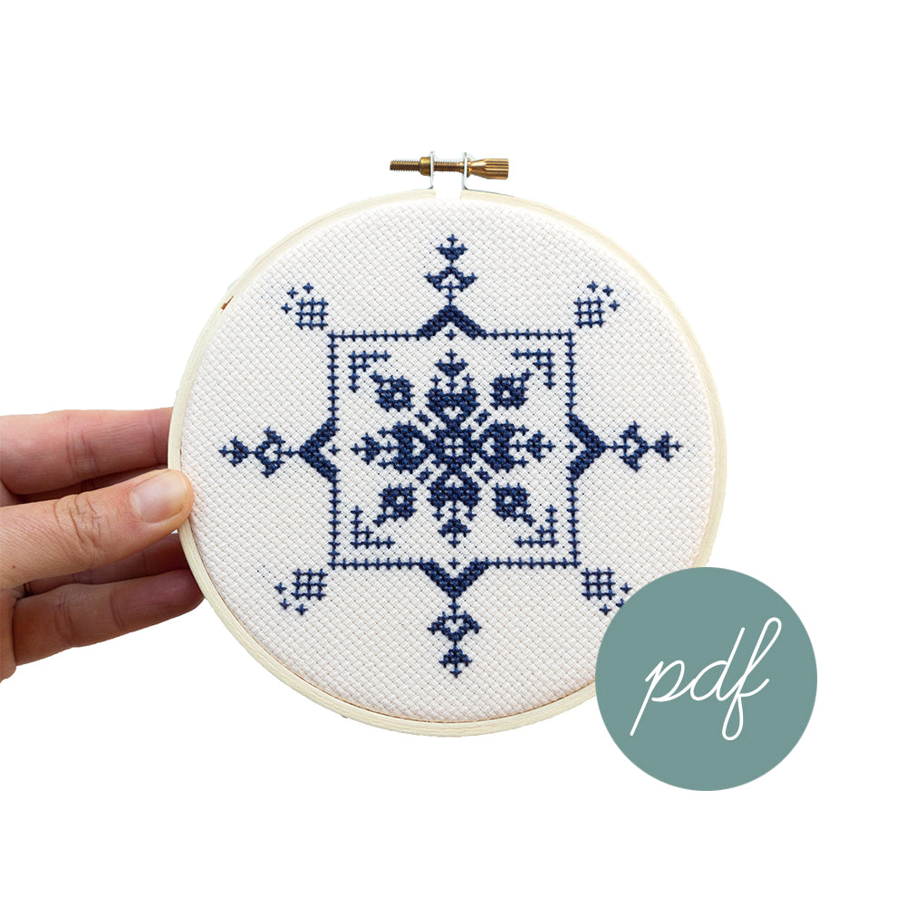 Large Snowflake II PDF