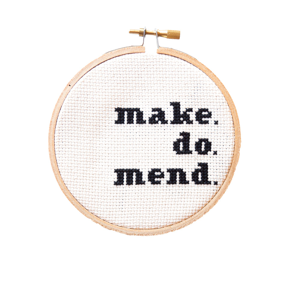 Make. Do. Mend.