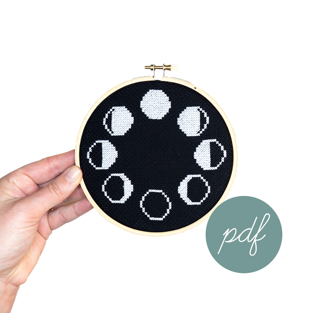 Pdf Moon Pattern Moon Phases PDF