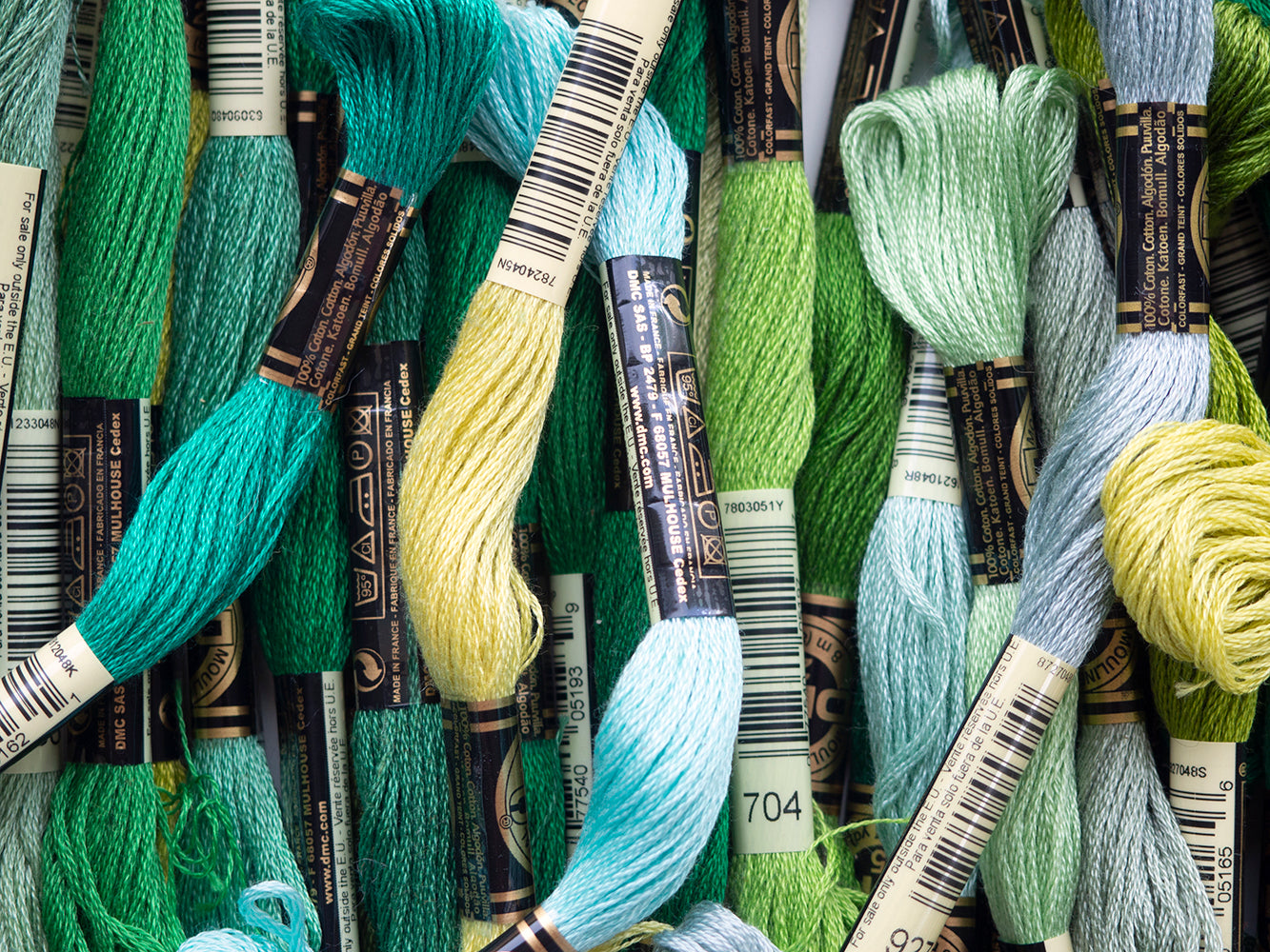 Embroidery Floss - Green