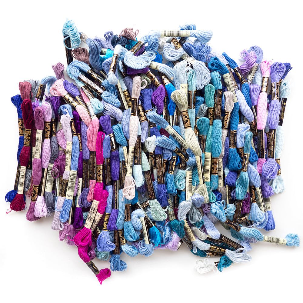 Embroidery Floss - Blue/Purple