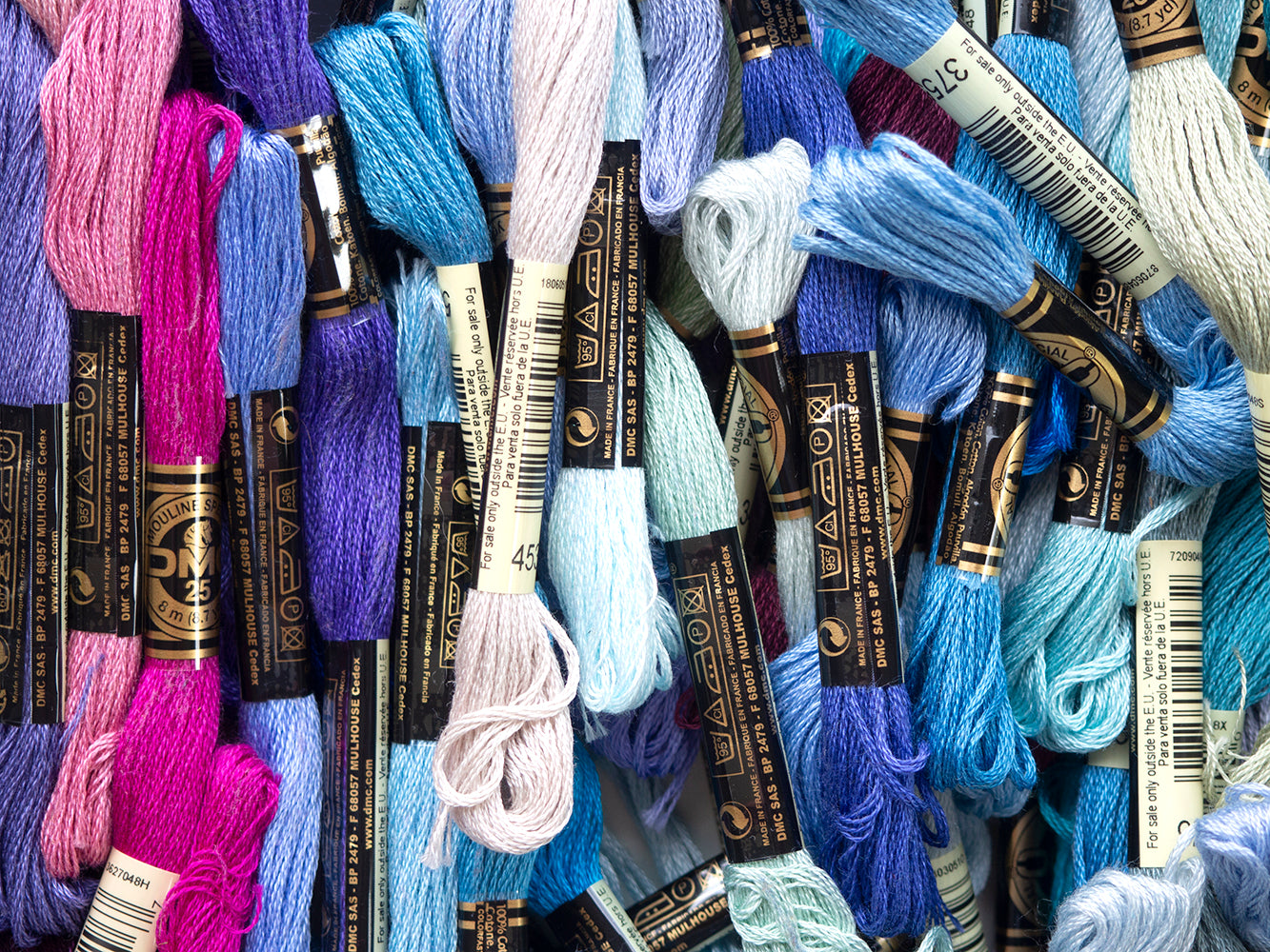 Embroidery Floss - Blue/Purple