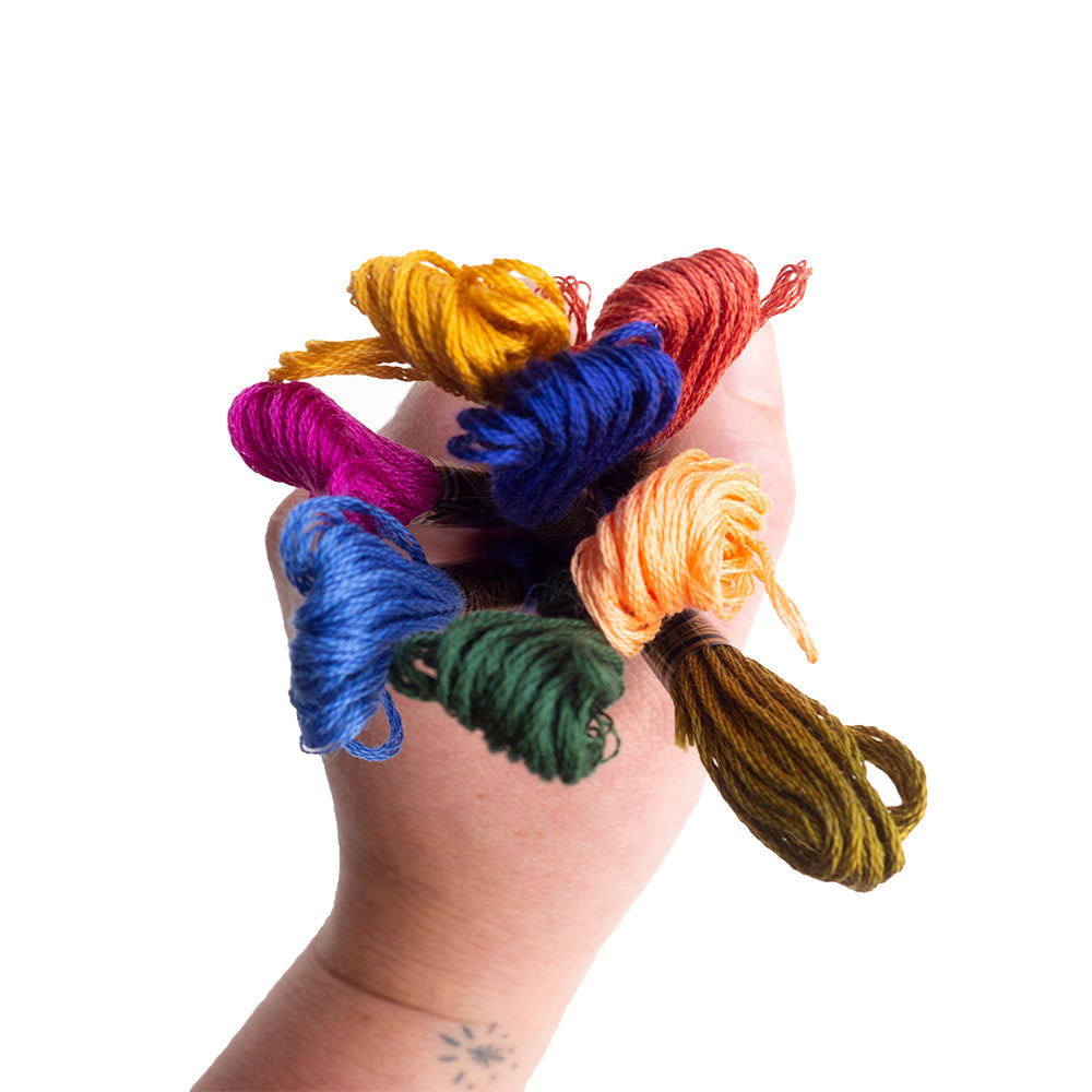 Embroidery Floss Mixed Bundle - Anything is possible!