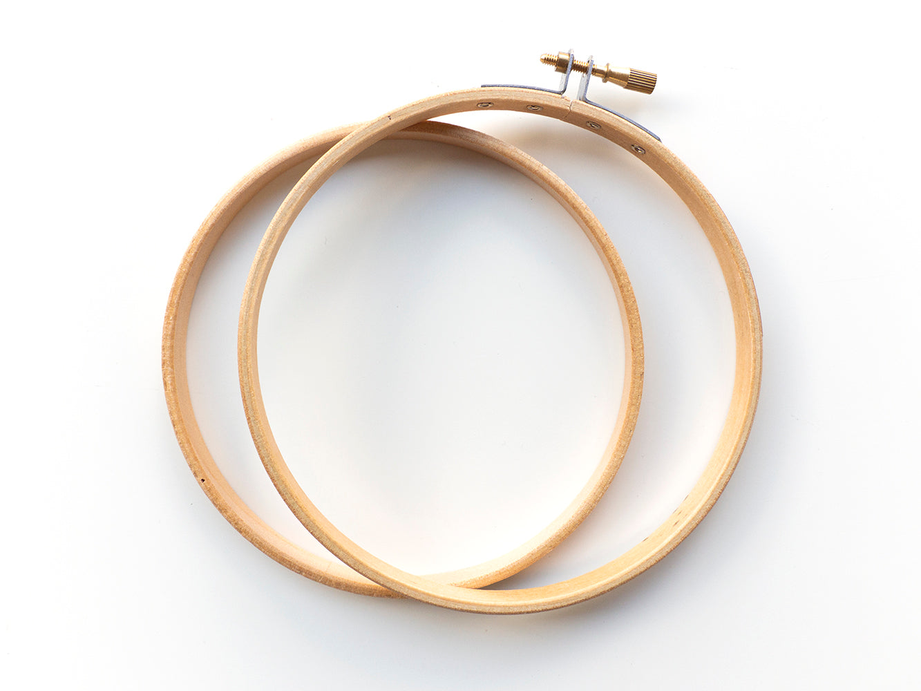 Round Wood Embroidery Hoops