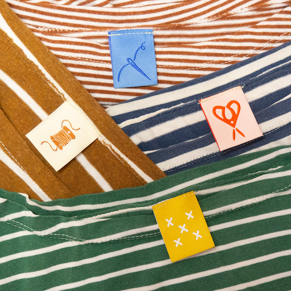 Stitching Symbols Sew-In Labels (4 Pack) – Junebug and Darlin