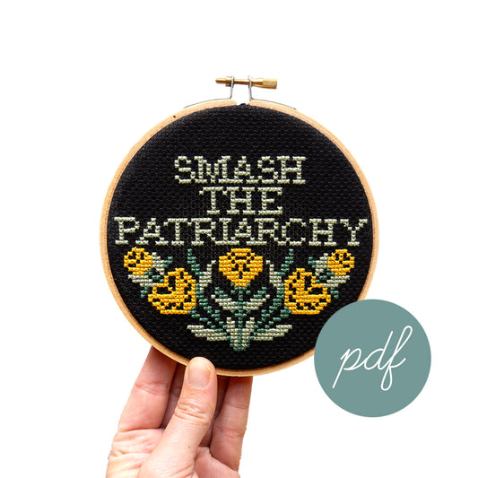 Smash the Patriarchy (Floral) PDF
