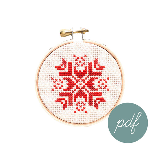 Snowflake Ornament I PDF