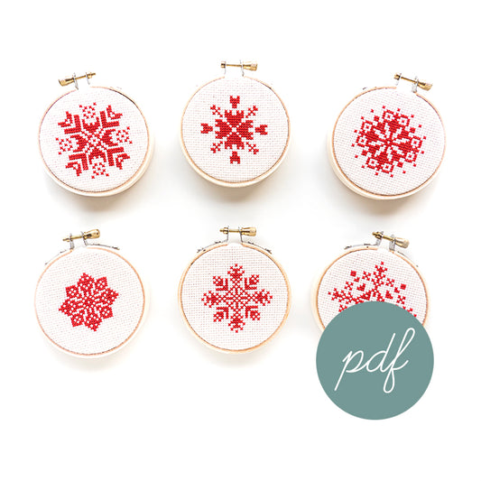 ALL Snowflake Ornament PDFs