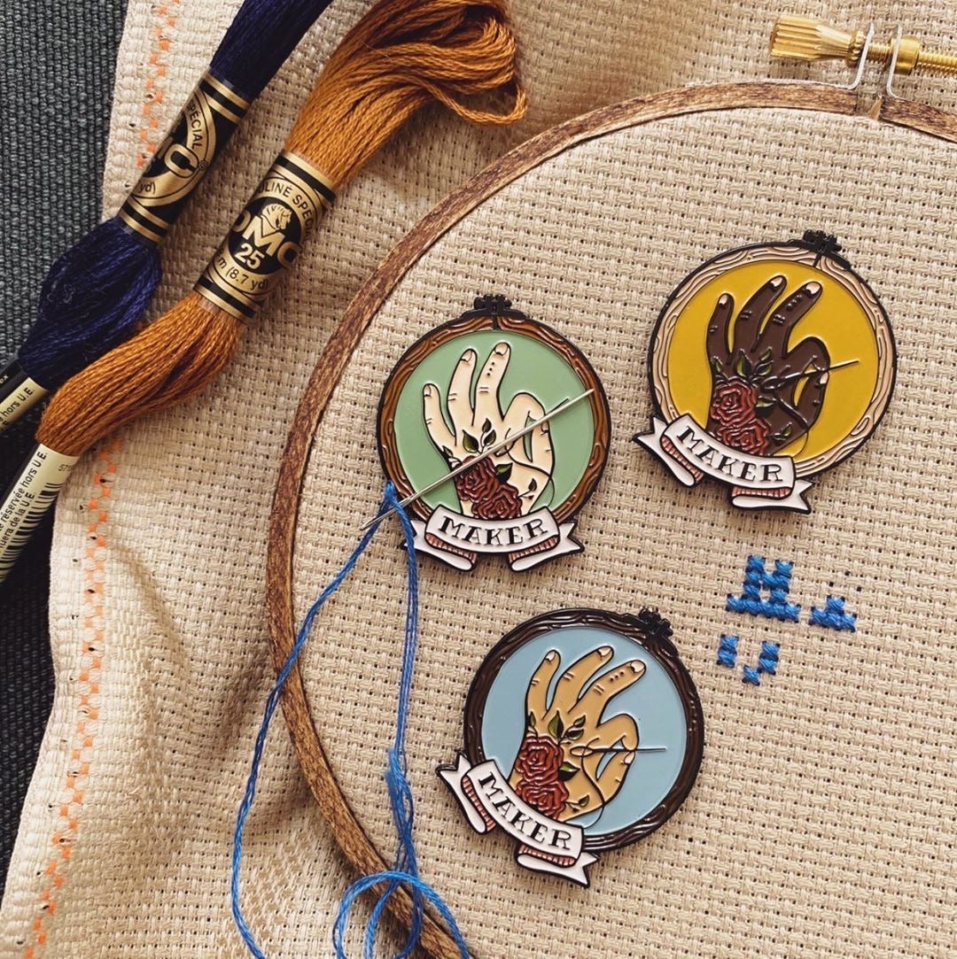 Maker Needle Minder Blue